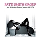 Patti Smith Group - Jazz Workshop, Boston, January 9th 1976